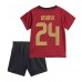 Maillot de foot Belgique Amadou Onana #24 Domicile vêtements enfant Europe 2024 Manches Courtes (+ pantalon court)